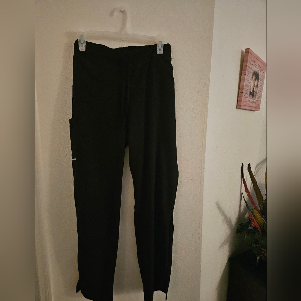 Black Sketchers Barco scrub pants